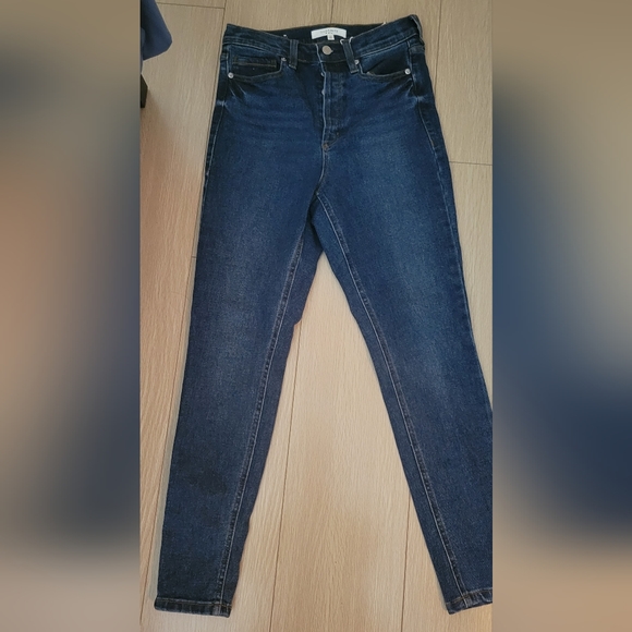 Dynamite navy wash skinny jeans - Picture 1 of 4
